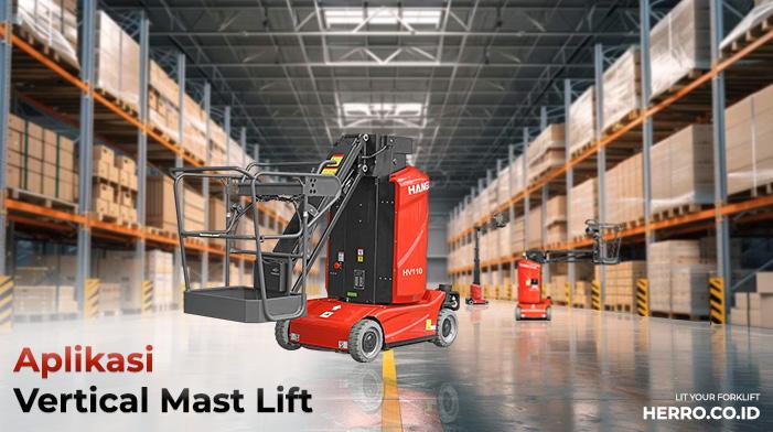 Pengaplikasian Vertical Mast Lift